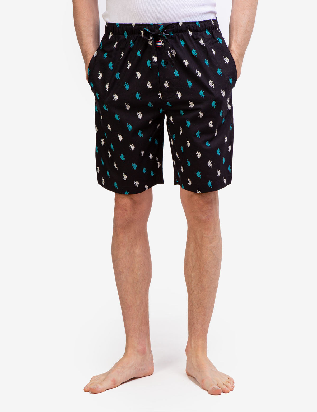 Breathable Woven Pajama Shorts for Men & Women