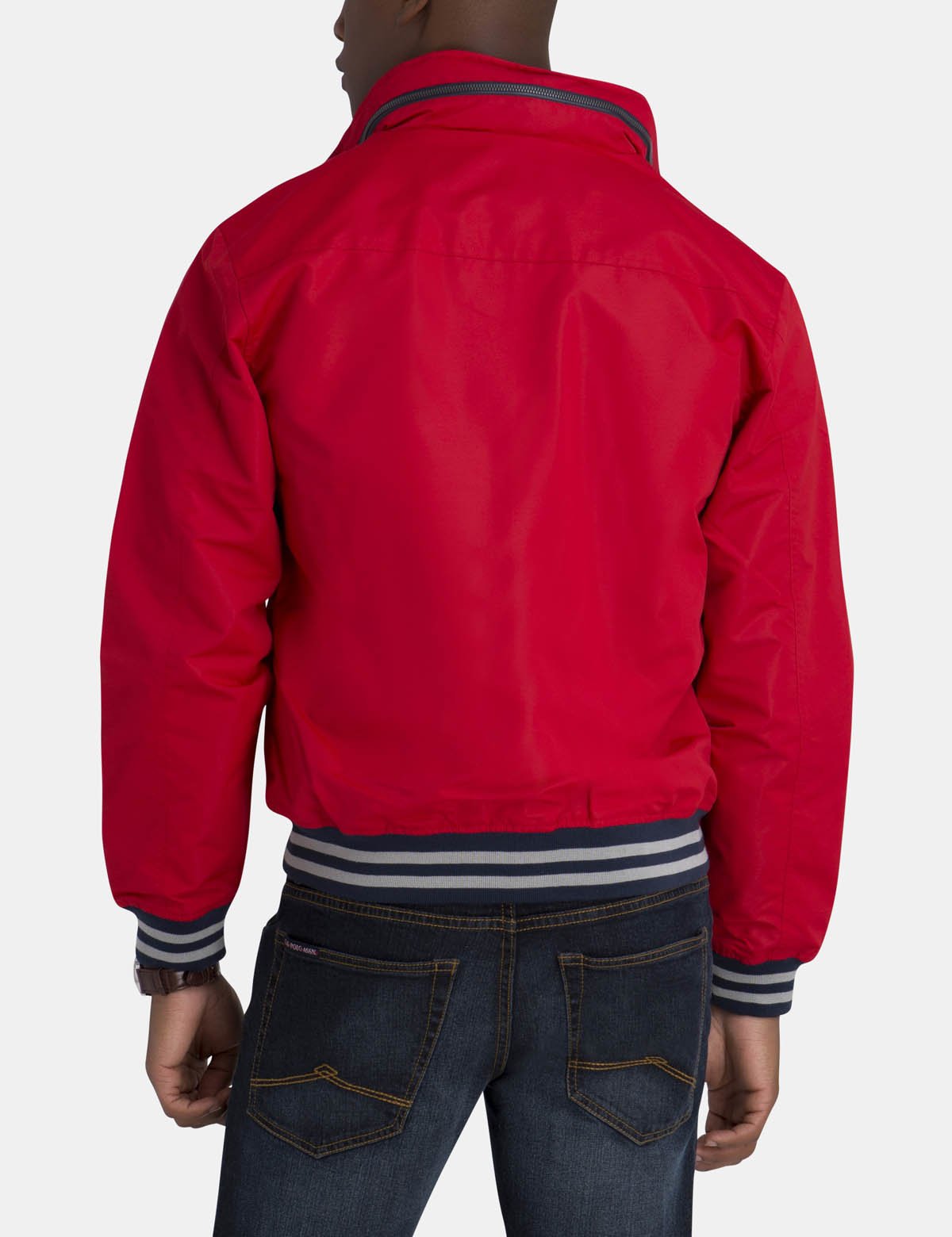 Men's Waterproof Yacht Jacket with Hood & Multiple Pockets