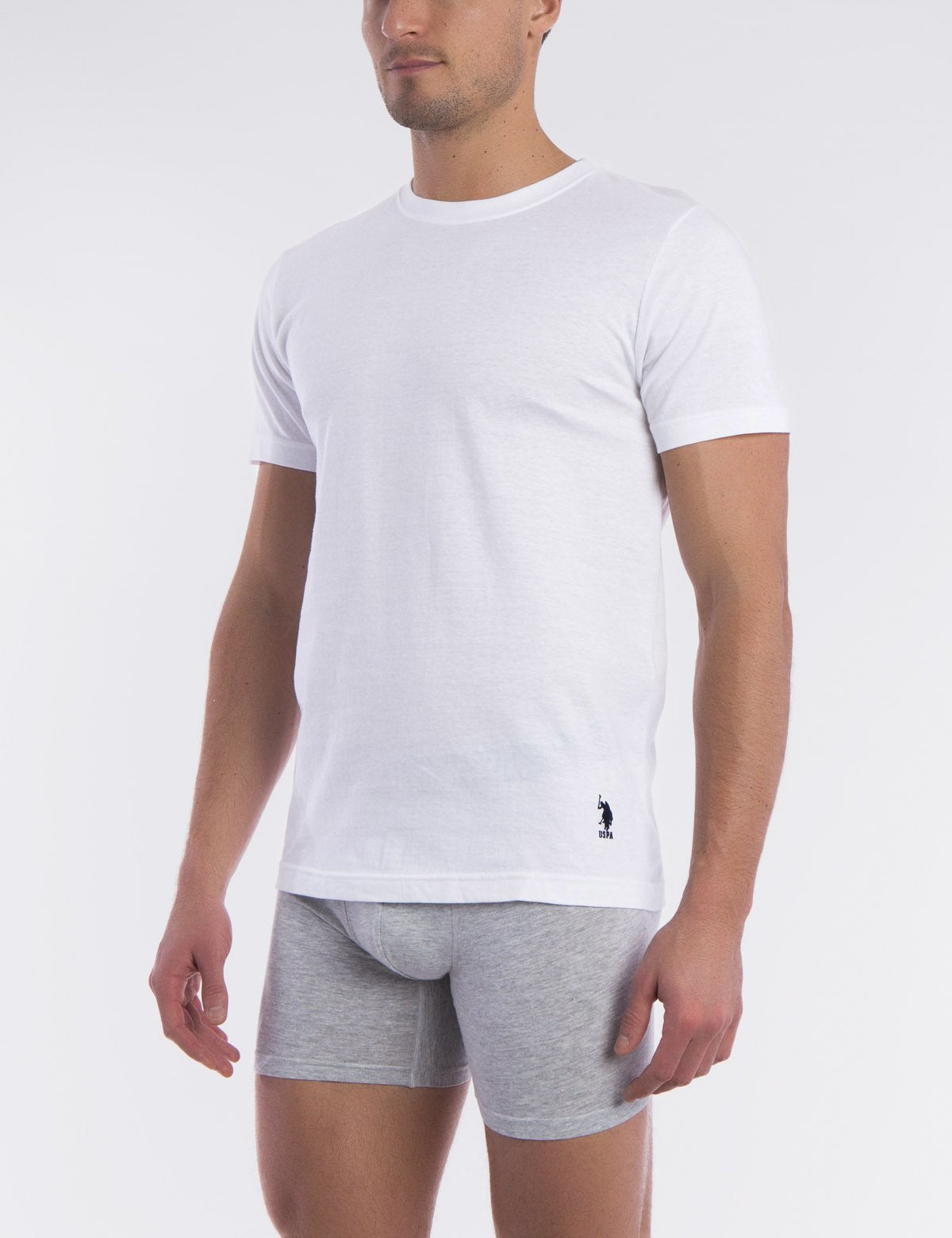 3 Pack Cotton Crew Neck T-Shirts - Tag-Free Comfort