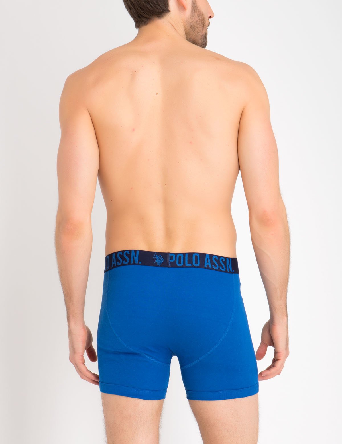 U.S. Polo Assn. Cotton Boxer Briefs 3-Pack