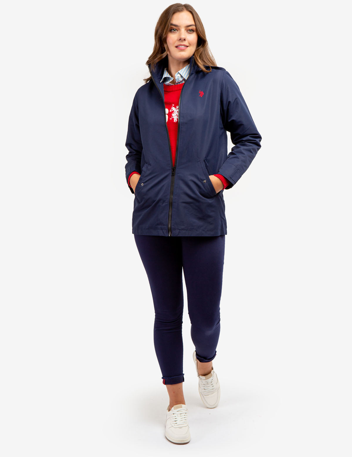 Waterproof Zip Front Raincoat for Women & Men