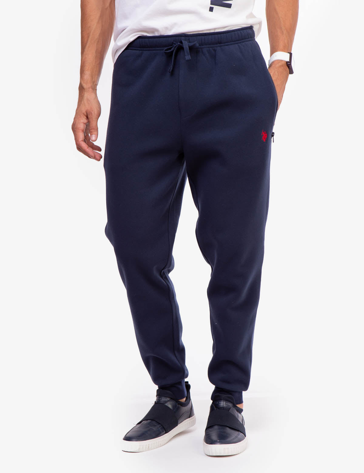 Fleece Joggers with Zip Pockets for Men & Women