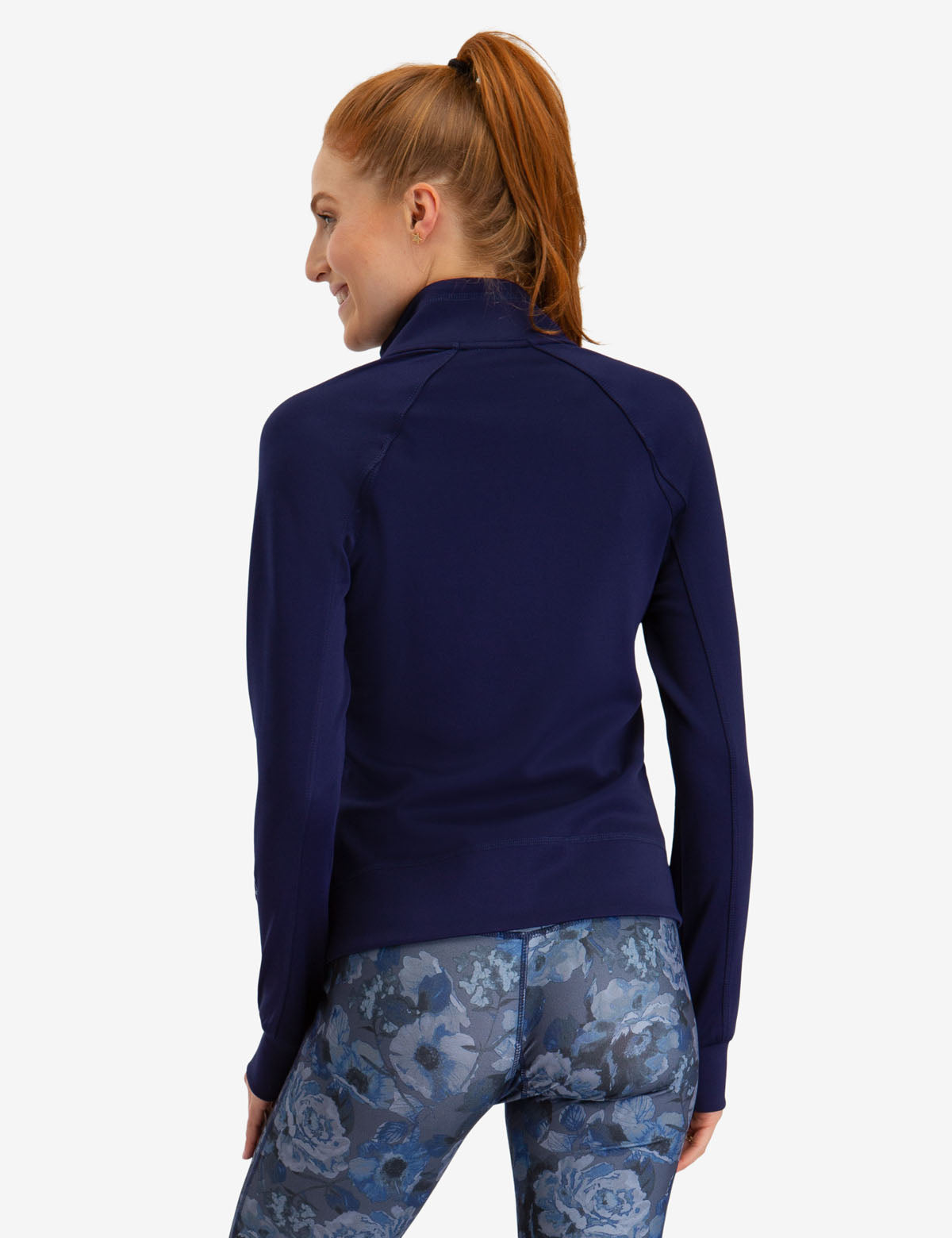 USPA Zip Up Jacket - Lightweight Polyester with Spandex Stretch
