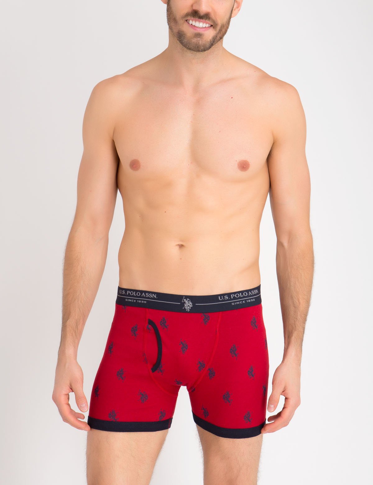 3 Pack Cotton Boxer Briefs for Men - Soft, Breathable & Comfortable