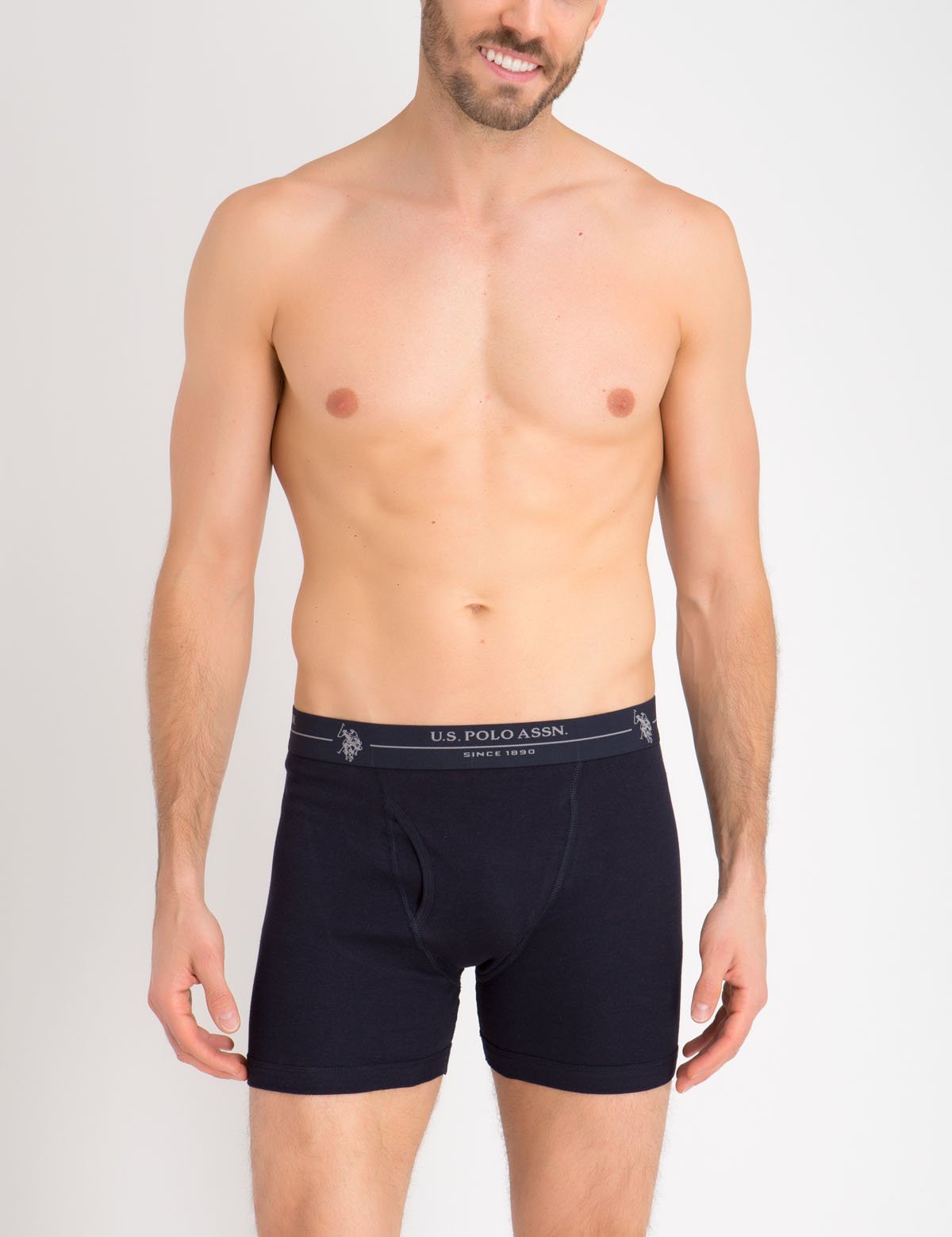 3 Pack Cotton Boxer Briefs for Men - Soft, Breathable & Comfortable