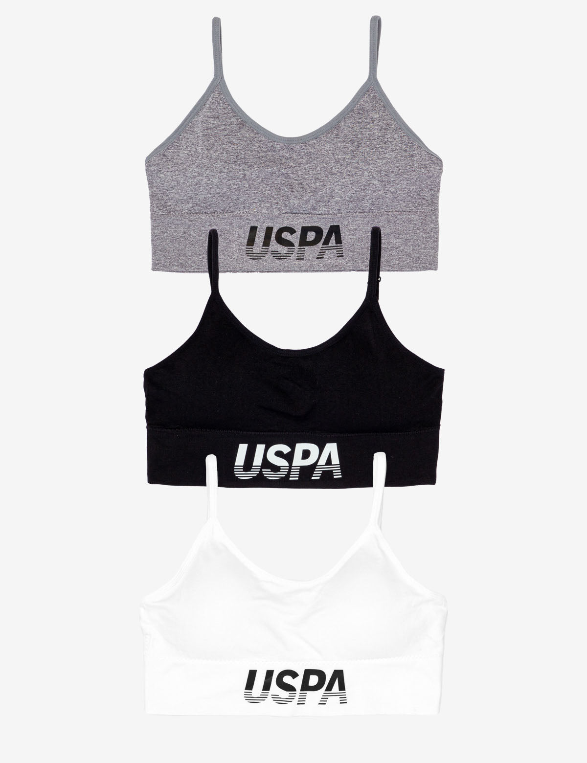 3 Pack Wire-Free Seamless Bras with Removable Pads