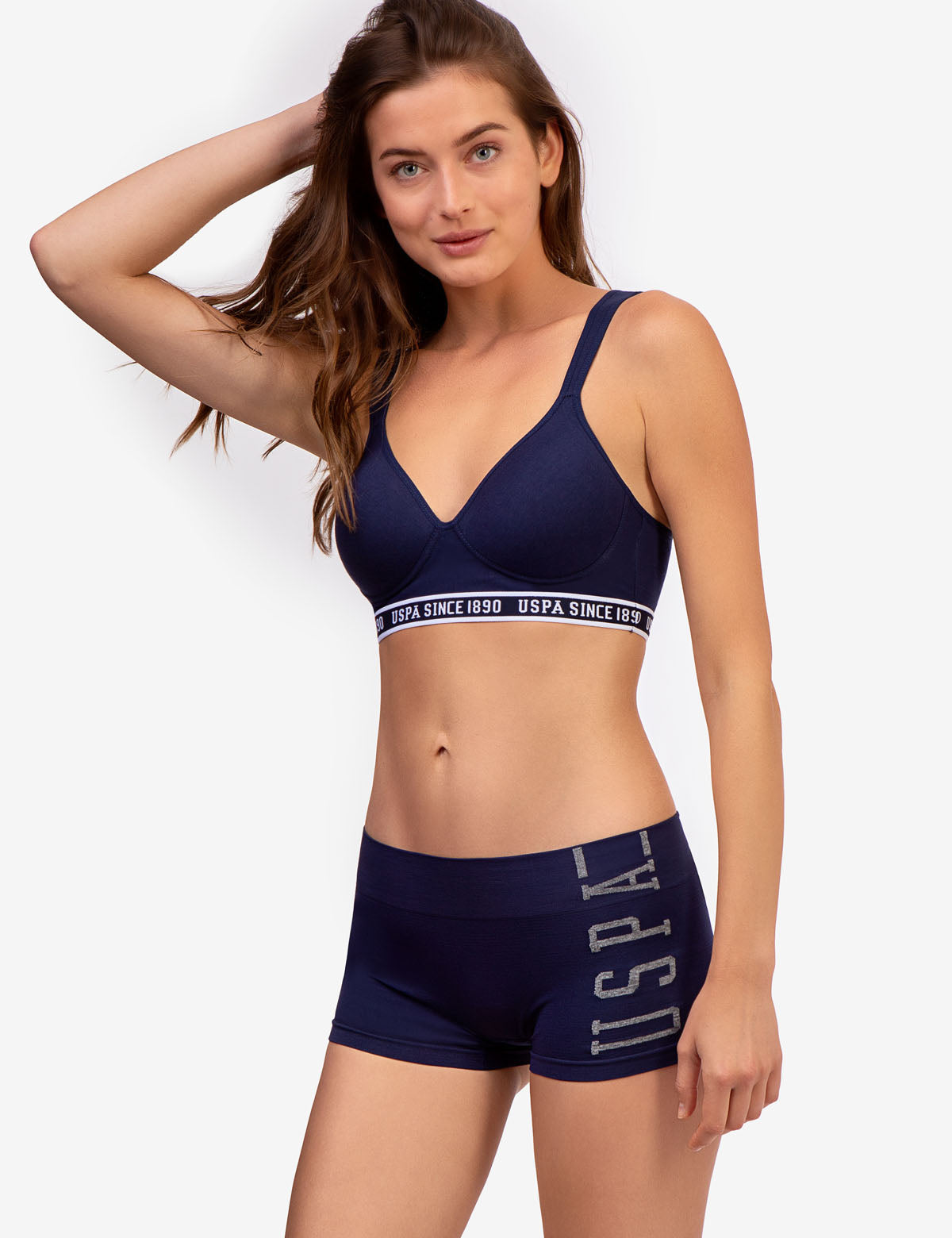 3 Pack Cotton Sports Bras - Wire Free & Tag Free