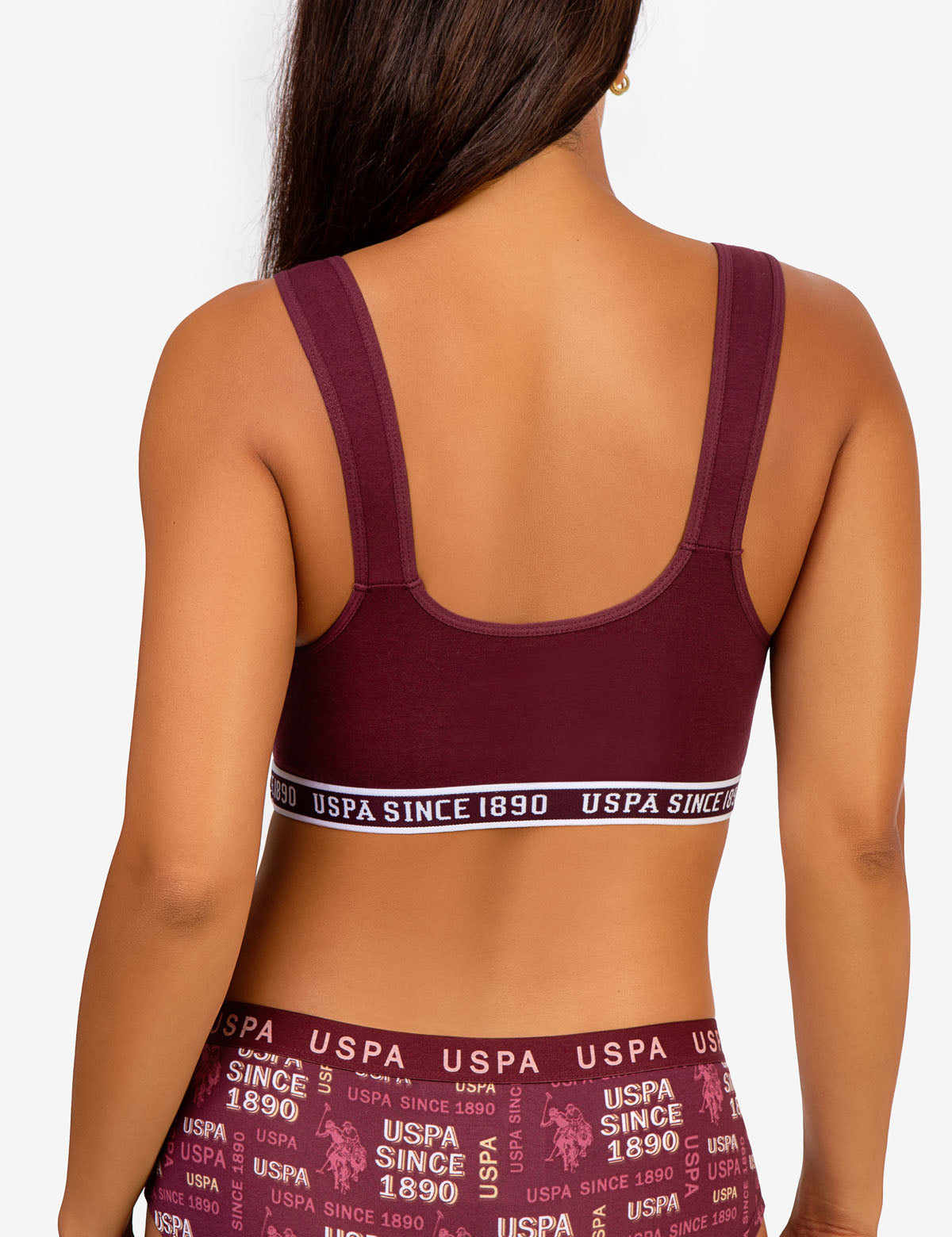 3 Pack Cotton Sports Bras - Wire Free & Tag Free