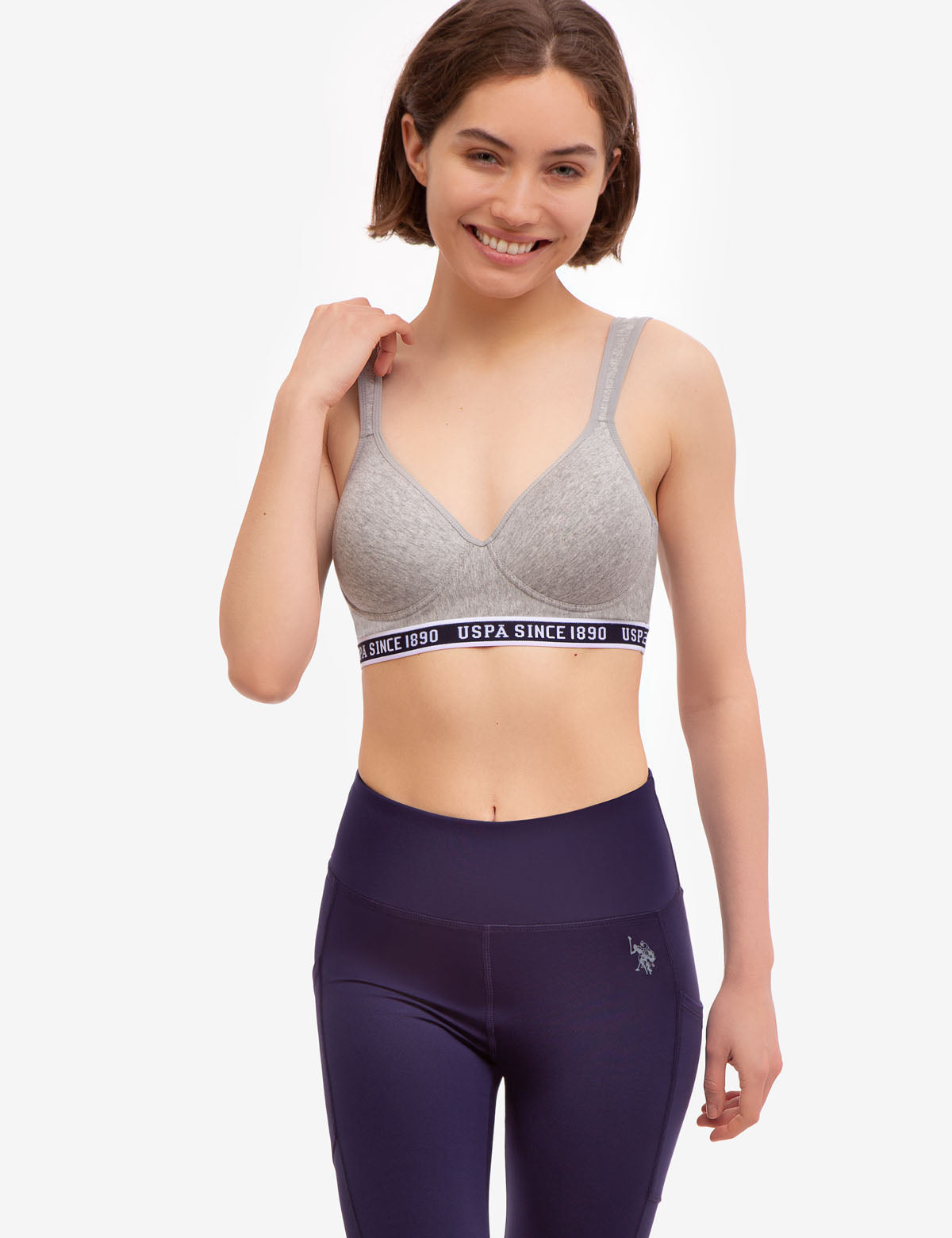 3 Pack Cotton Sports Bras - Wire Free & Tag Free