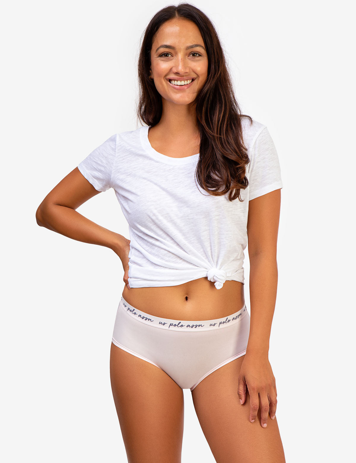 5 Pack Women's Hipster Panties - Microfiber, Tag-Free Underwear
