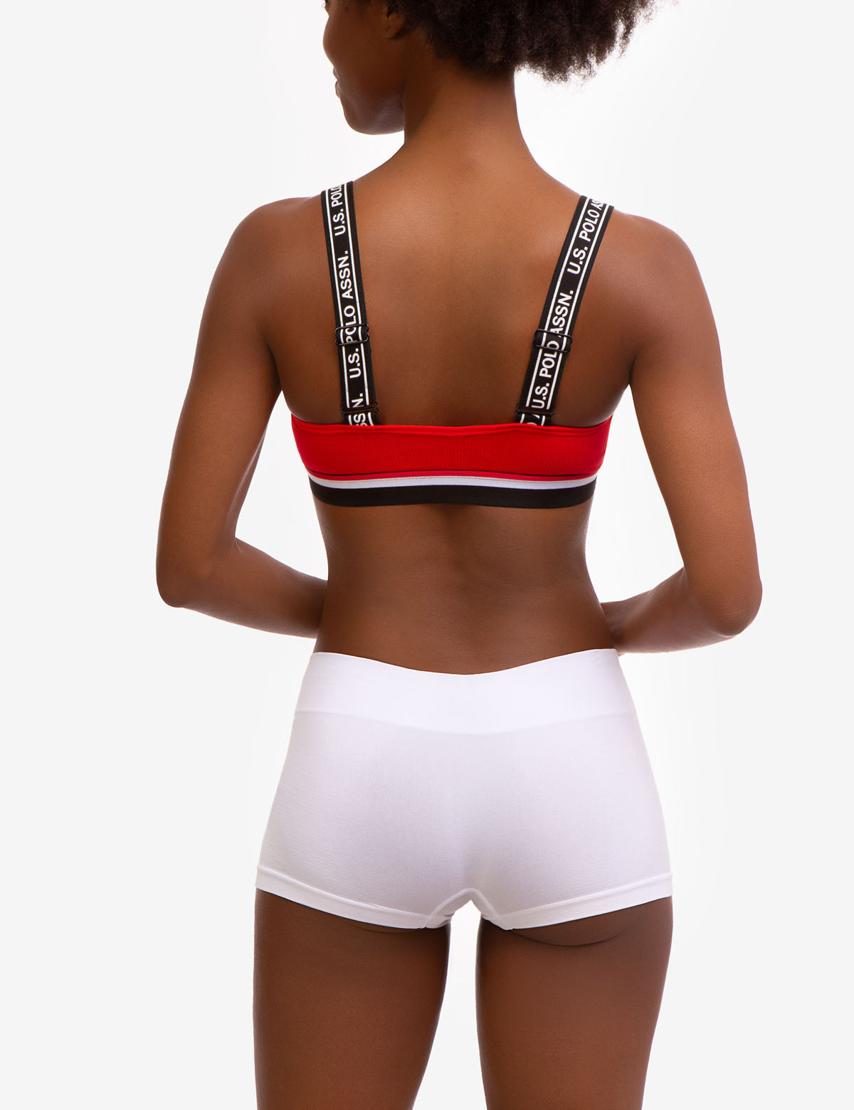 5 Pack Seamless Boyshorts Panties - Tag Free, Printed Waistband