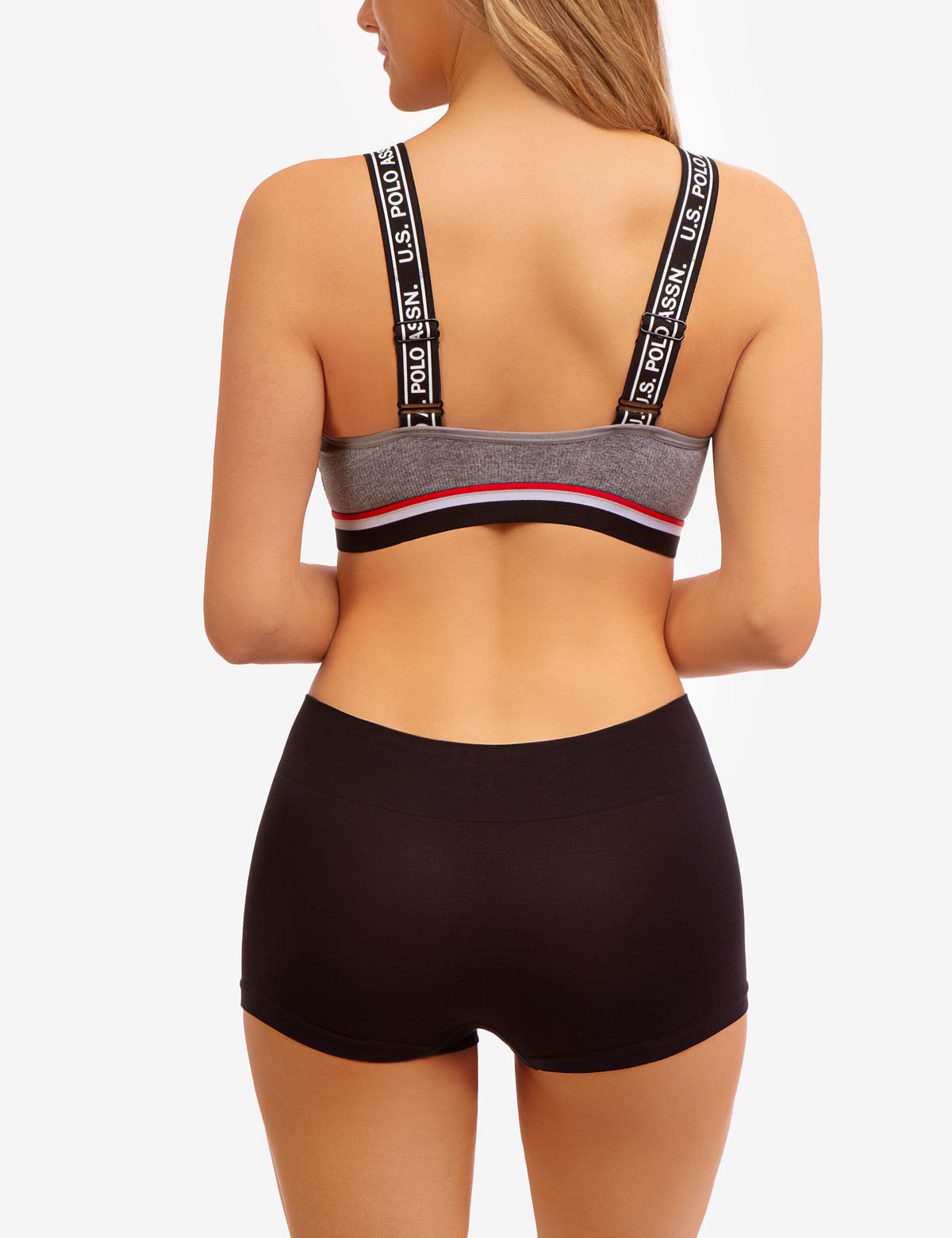 5 Pack Seamless Boyshorts Panties - Tag Free, Printed Waistband