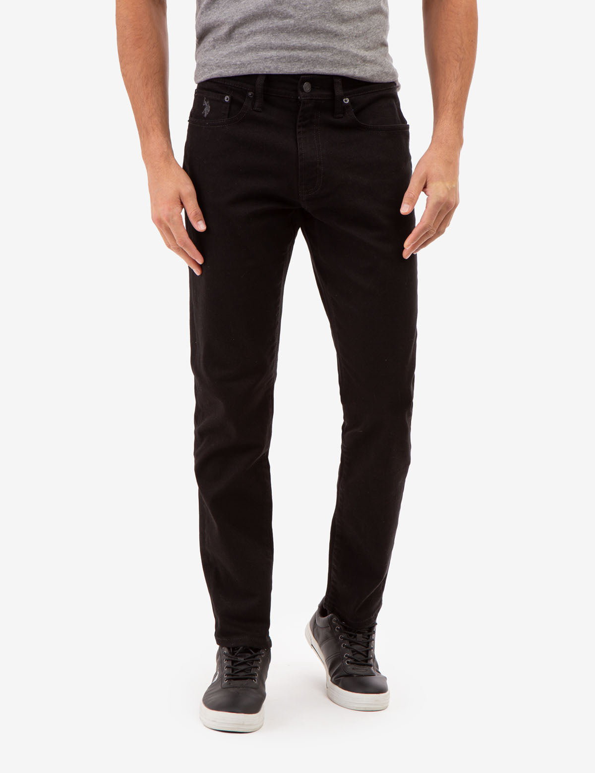 Men's Athletic Fit Jeans - 5 Pocket Stretch Denim
