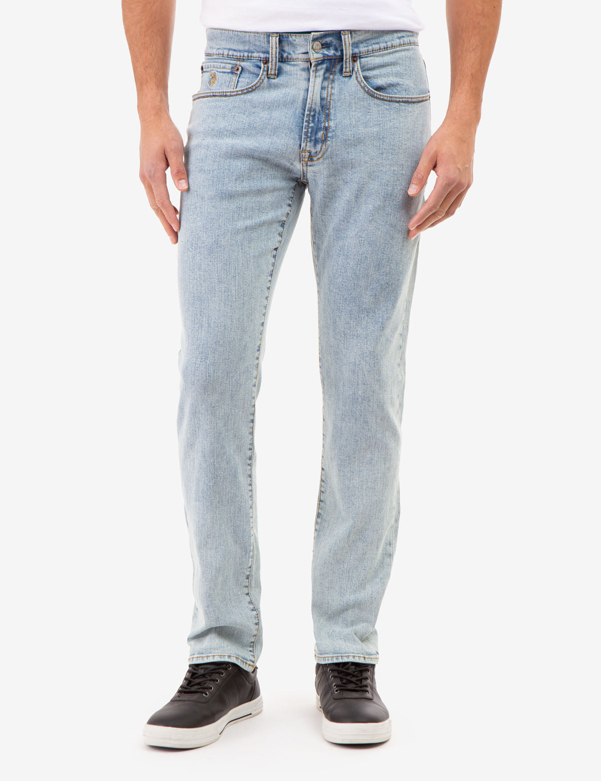 Men's Slim Fit Stretch Jeans - 5 Pocket Design