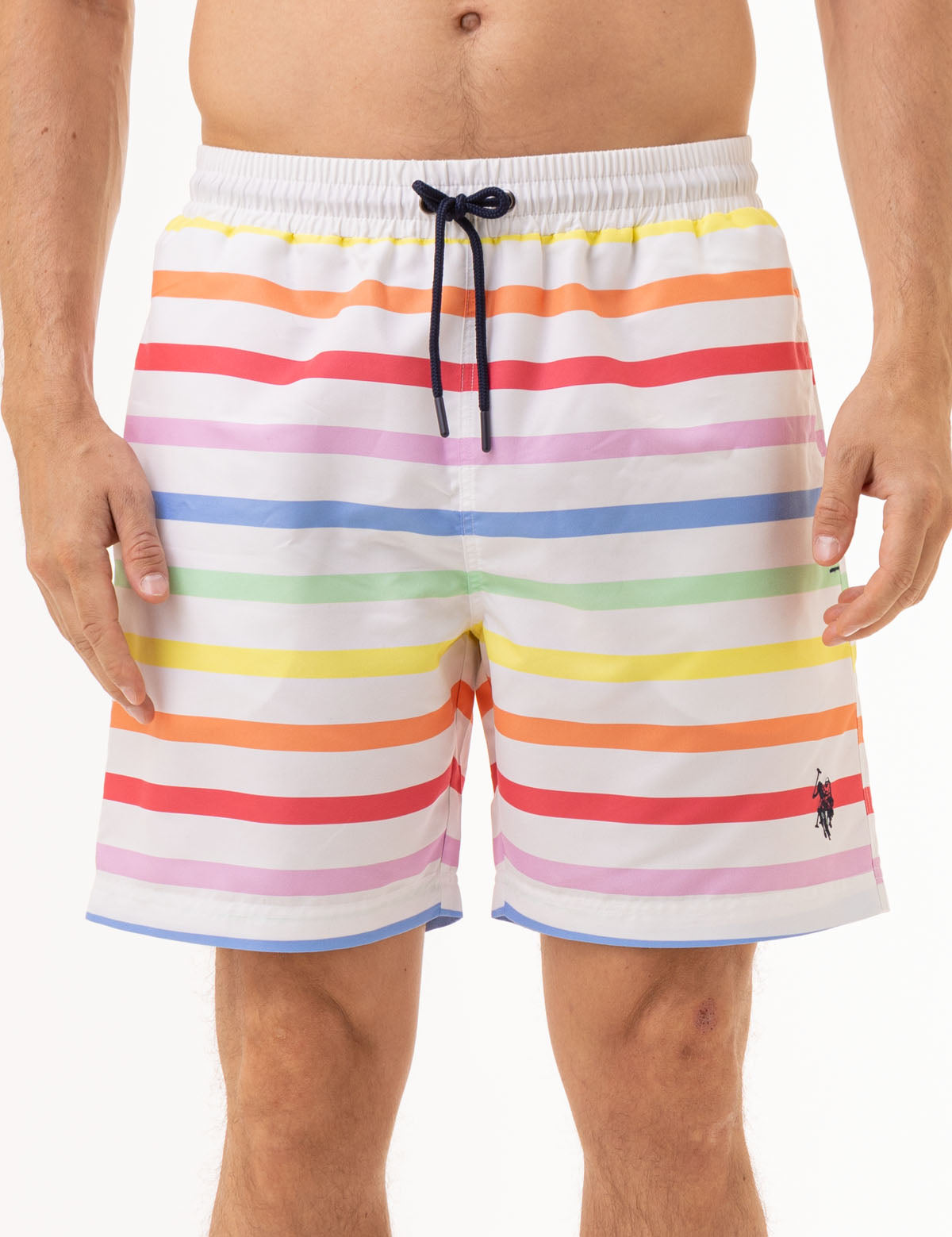 7" Colorful Swim Trunks for Men – Quick-Dry Multi Swim Shorts