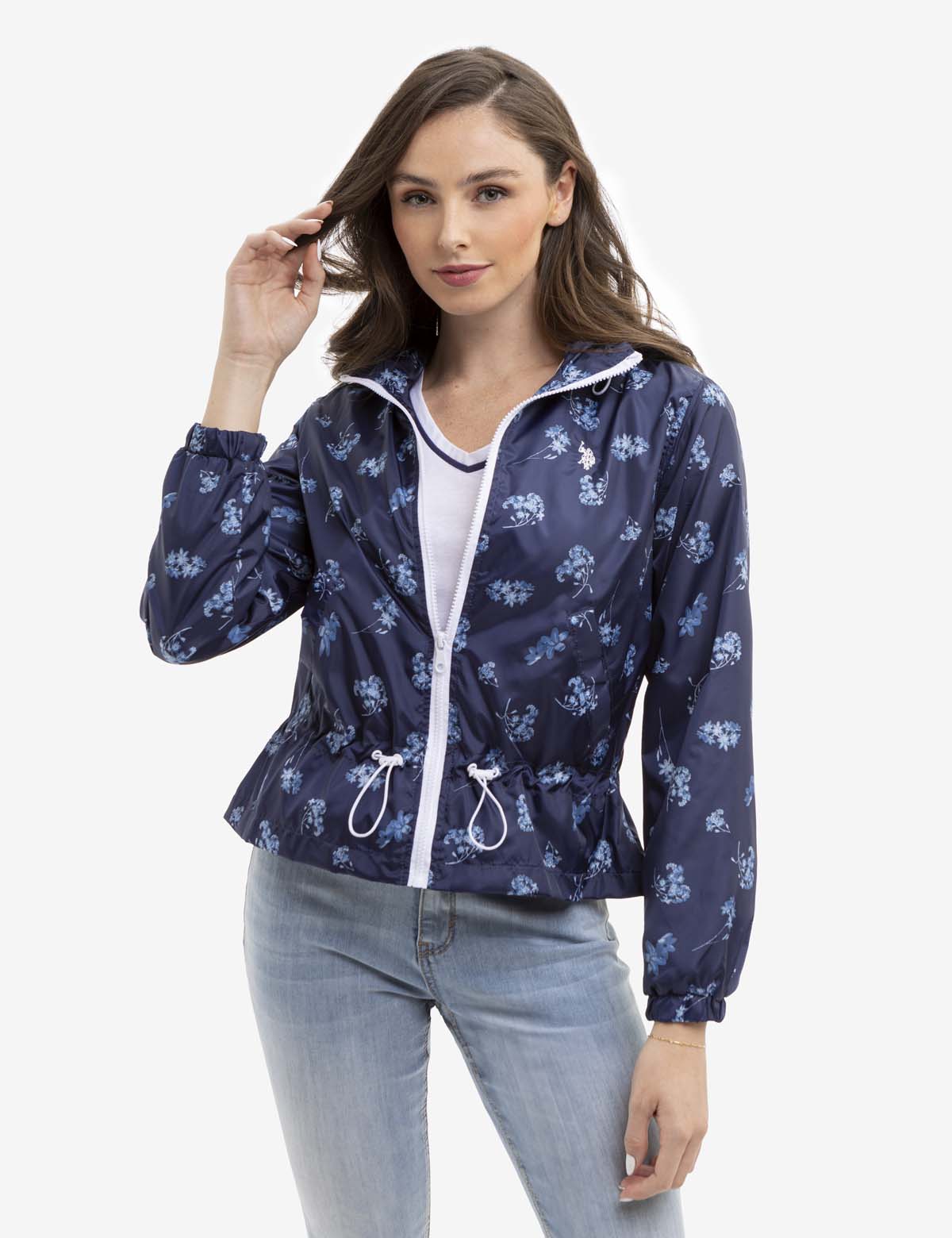 Floral Print Windbreaker Jacket for Women & Men