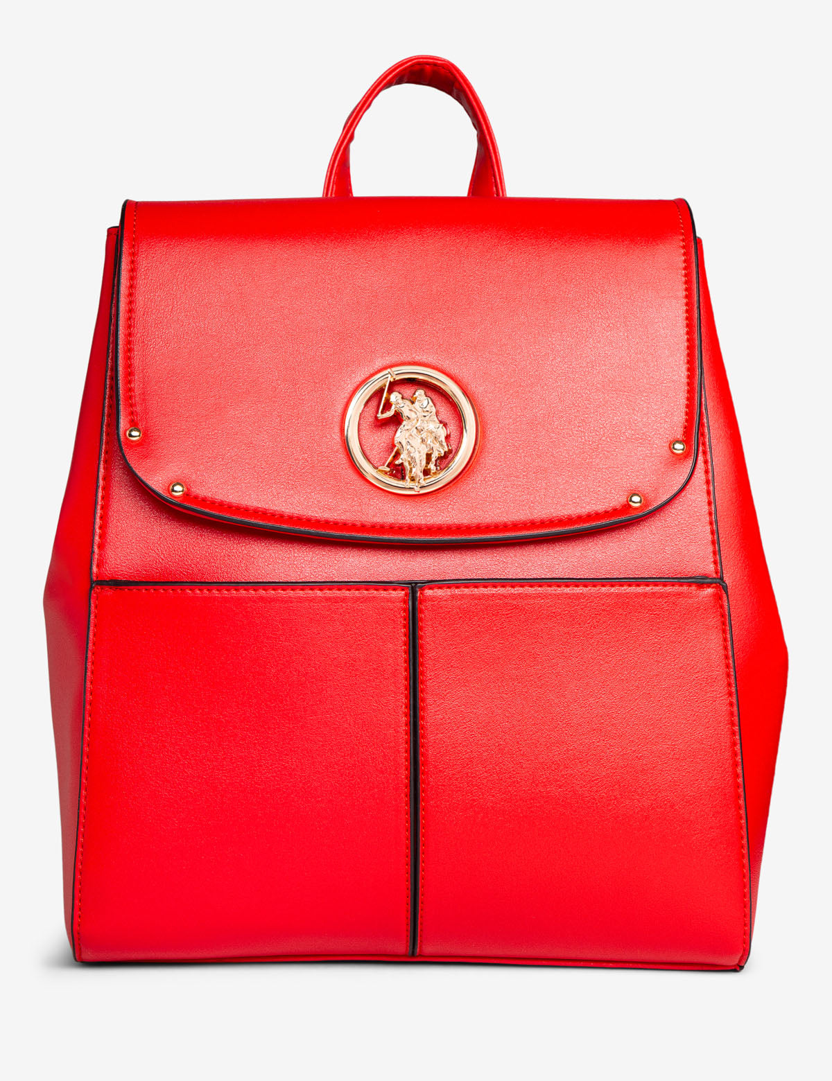 Logo Medallion Backpack - Compact 9.5" x 11" Daypack