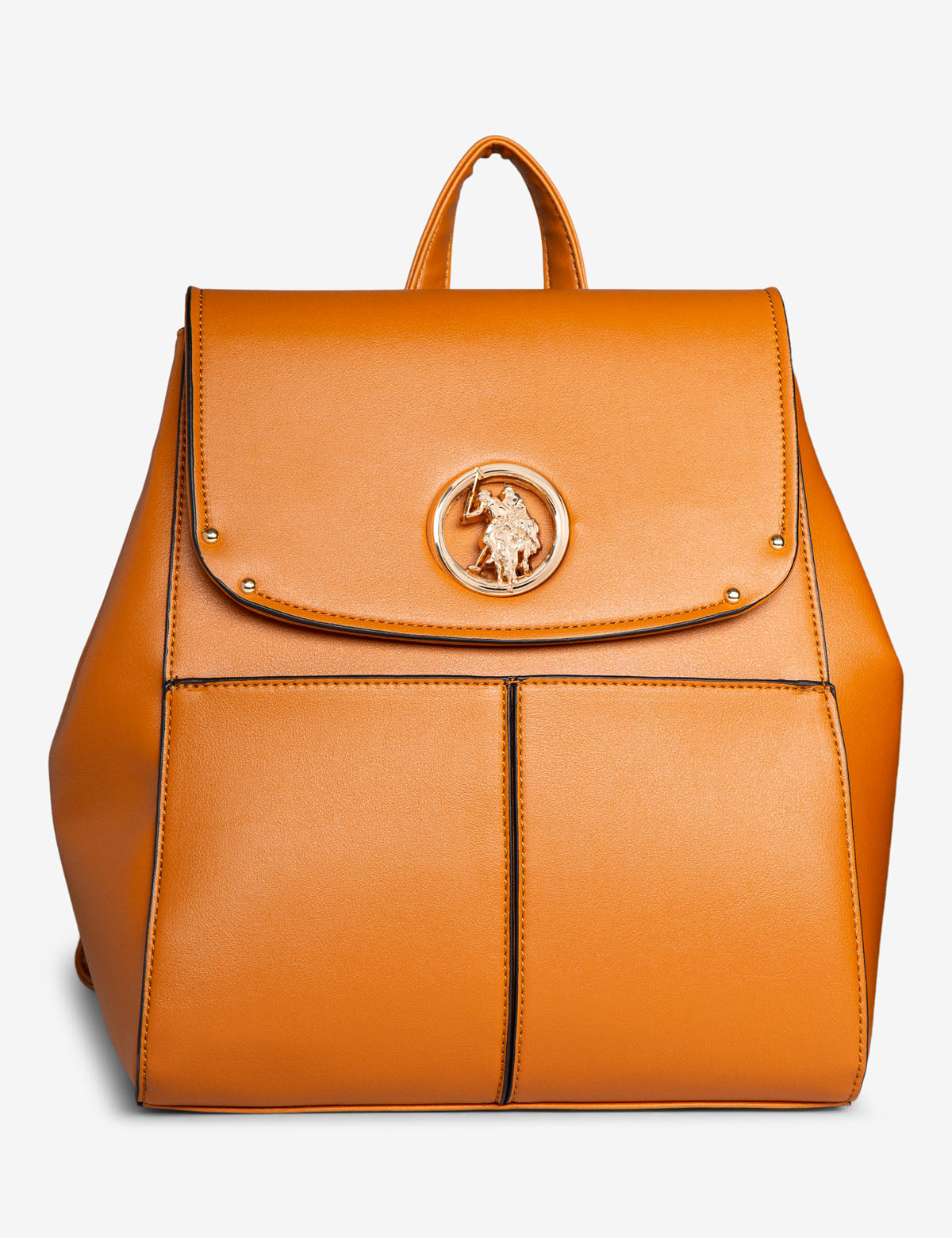Logo Medallion Backpack - Compact 9.5" x 11" Daypack