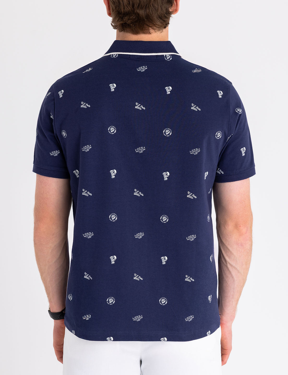 Custom All Over Print Jersey Polo Shirt - Breathable & Stylish