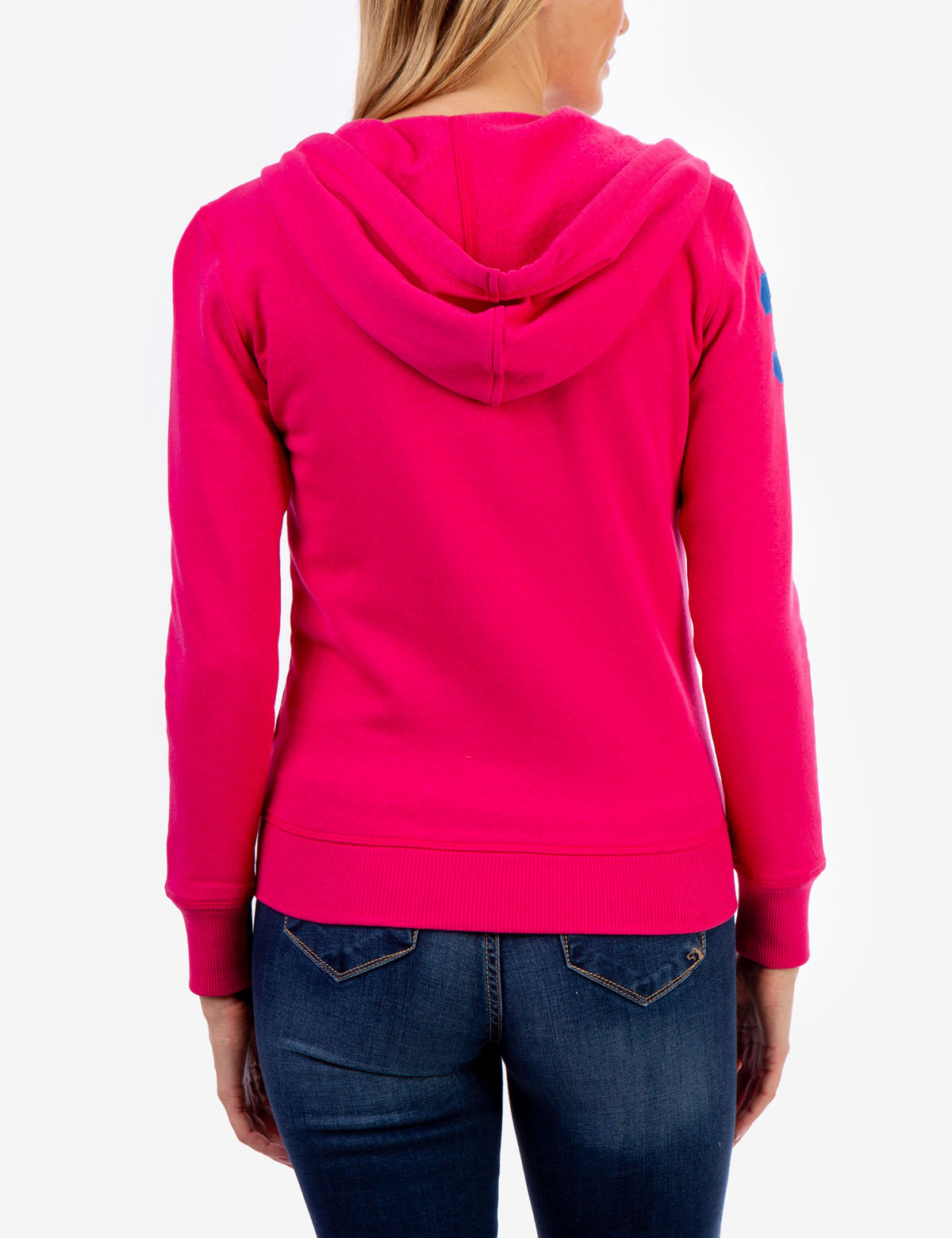 Men's Zip-Up Hoodie with Embroidered Logo & Kangaroo Pockets