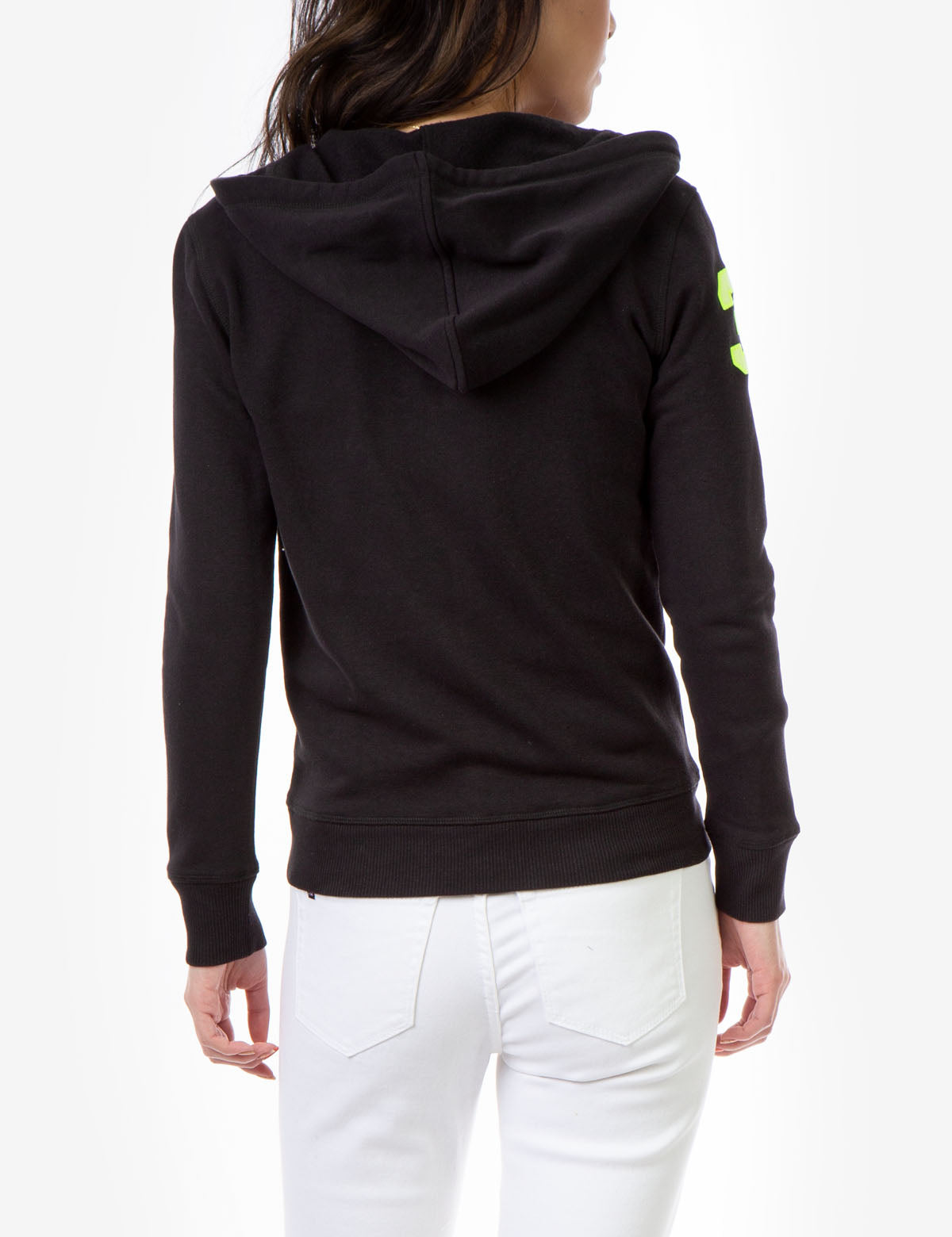 Men's Zip-Up Hoodie with Embroidered Logo & Kangaroo Pockets