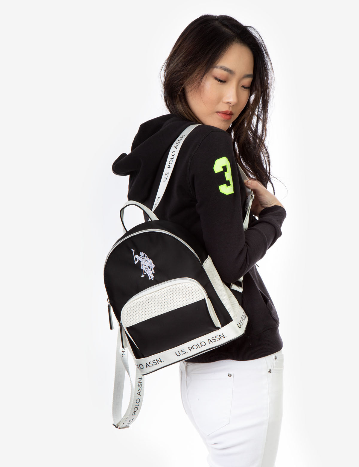Men's Zip-Up Hoodie with Embroidered Logo & Kangaroo Pockets