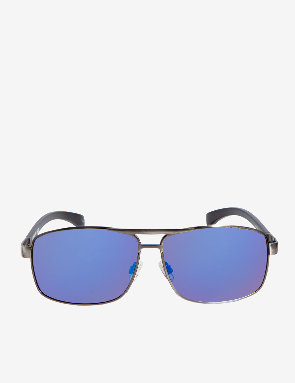Men's Metal Frame Rectangular Sunglasses – UV Protection