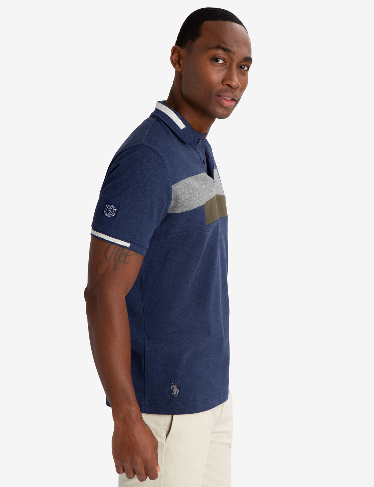 Black Mallet Classic Fit Polo Shirt - Cotton Blend Men's Top