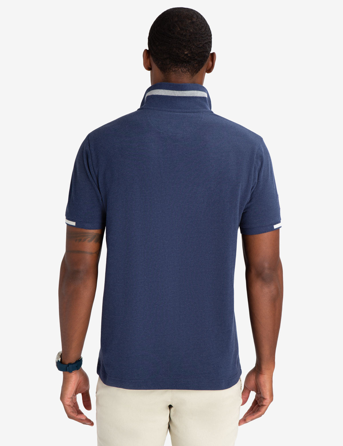 Black Mallet Classic Fit Polo Shirt - Cotton Blend Men's Top