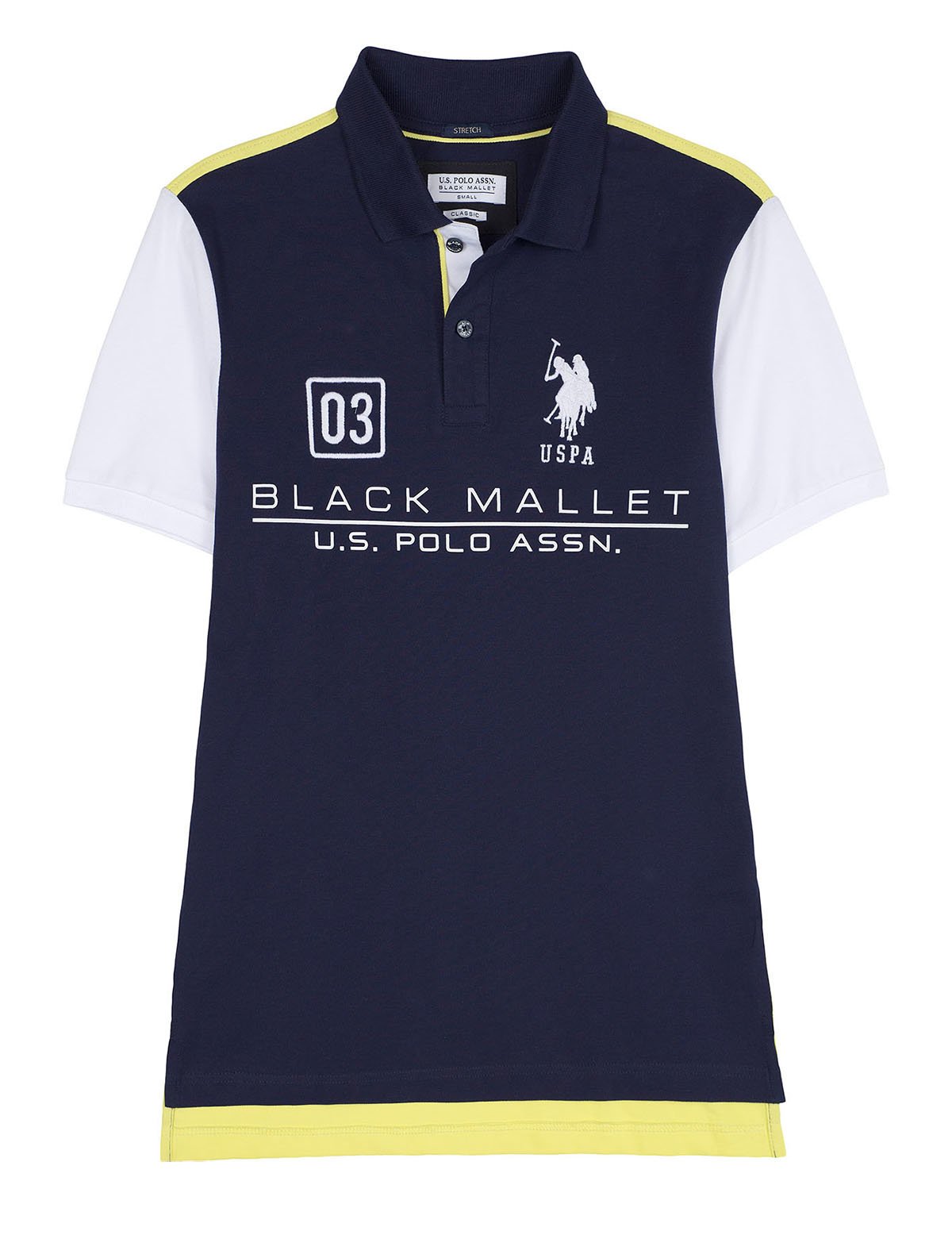 U.S. Polo Assn. Black Logo Polo Shirt - Short Sleeve