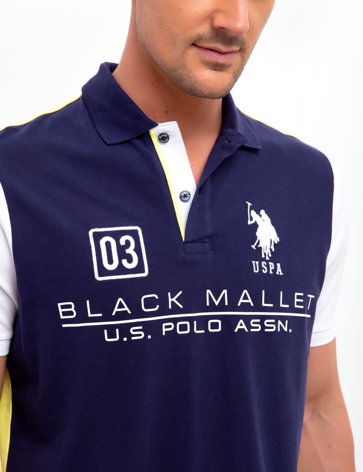 U.S. Polo Assn. Black Logo Polo Shirt - Short Sleeve