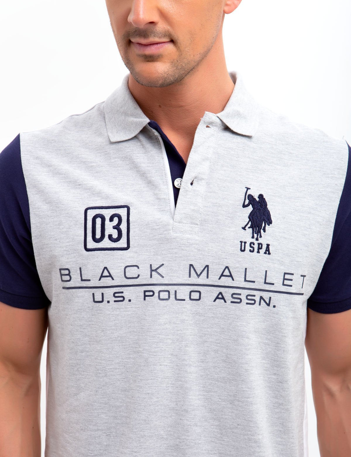 U.S. Polo Assn. Black Logo Polo Shirt - Short Sleeve