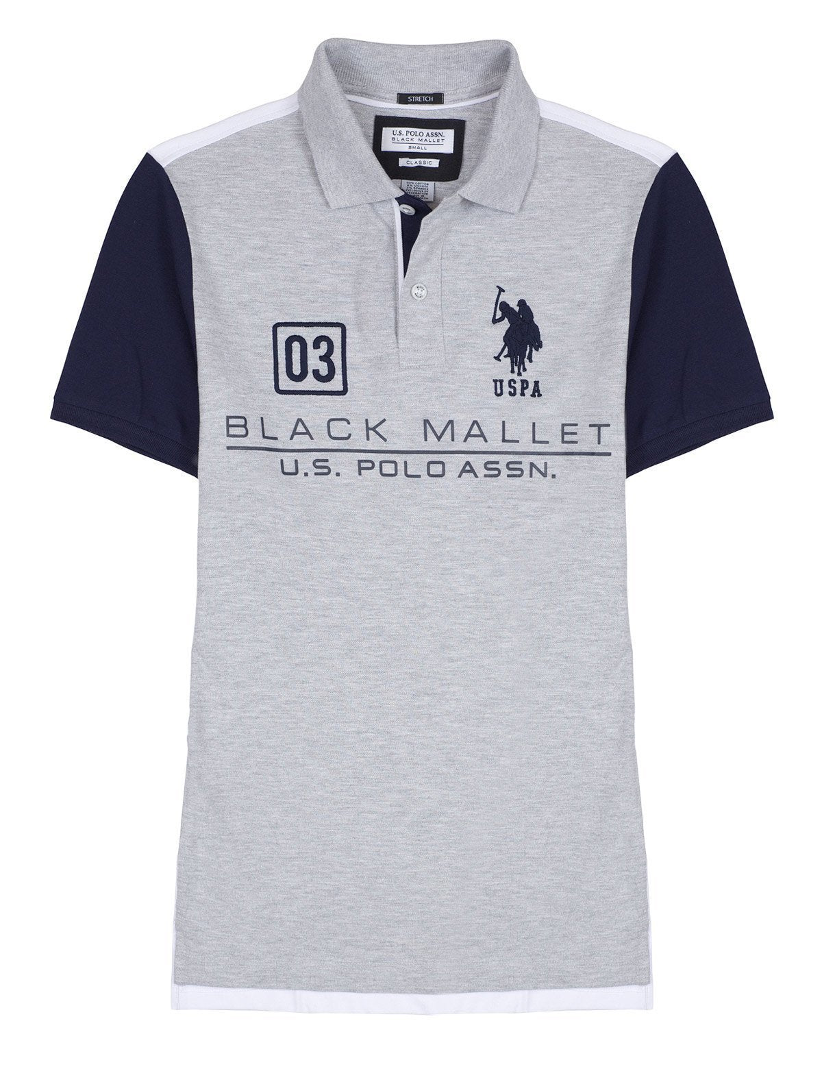 U.S. Polo Assn. Black Logo Polo Shirt - Short Sleeve