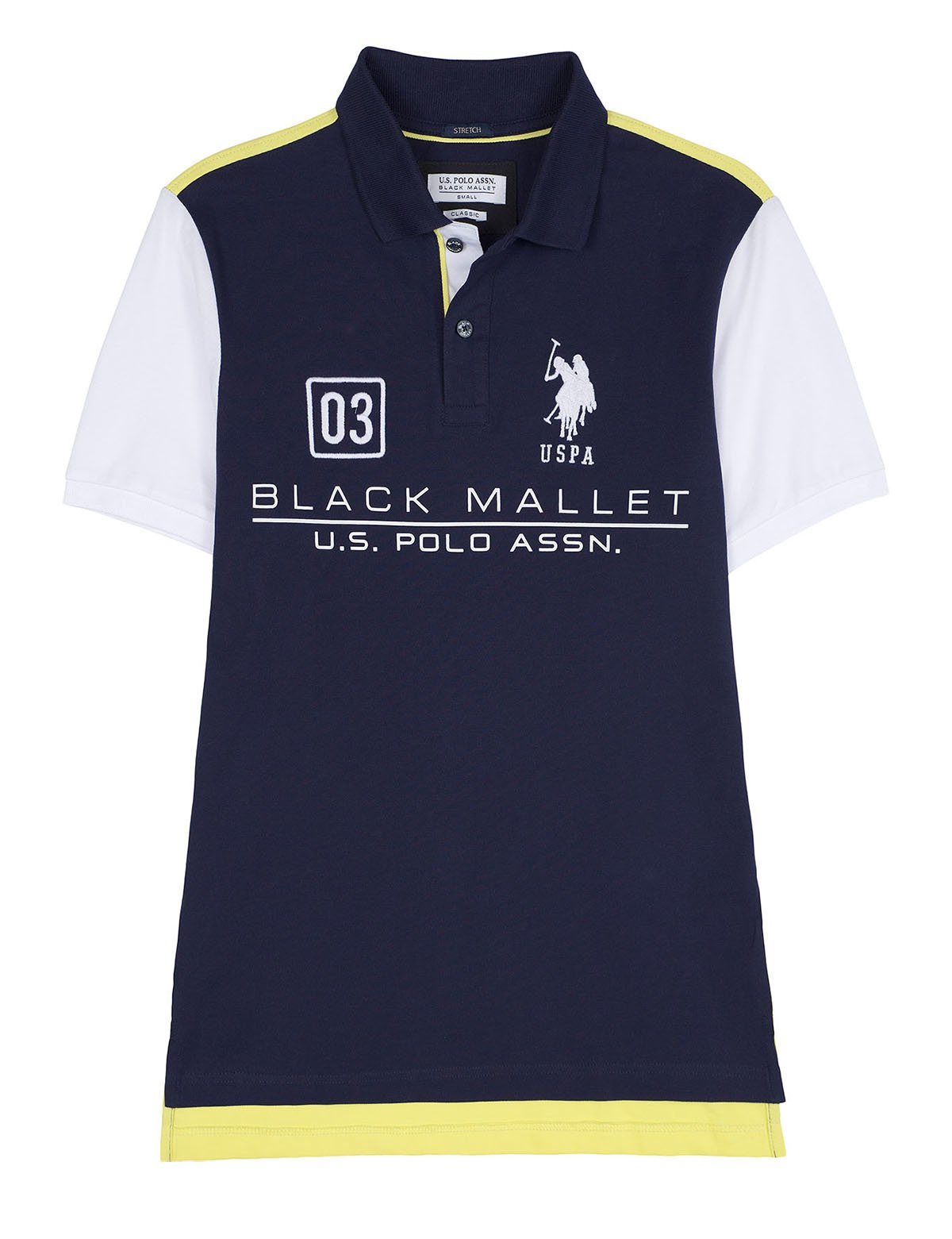 U.S. Polo Assn. Black Logo Polo Shirt - Short Sleeve