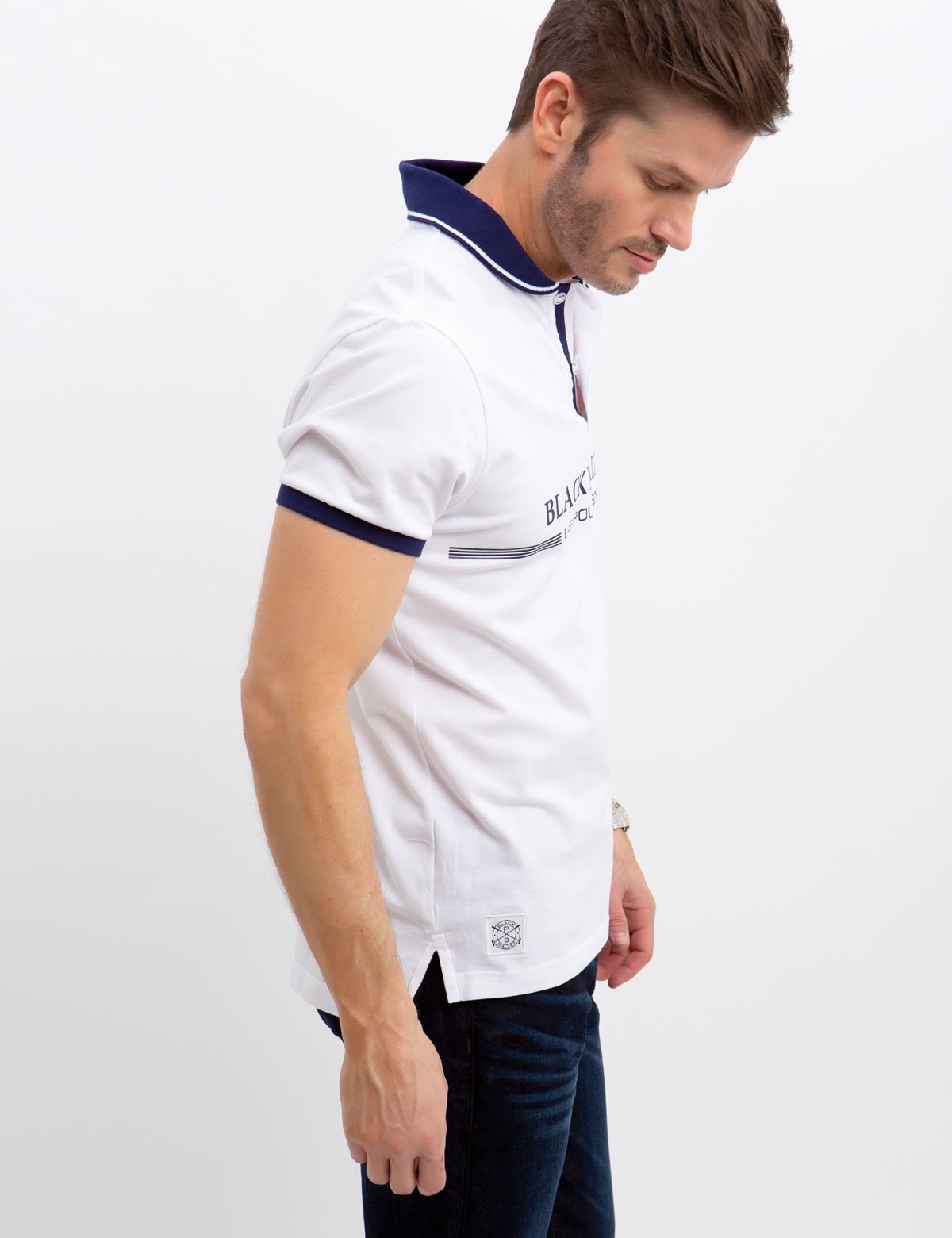 U.S. Polo Assn. Black Mallet Short Sleeve Polo Shirt