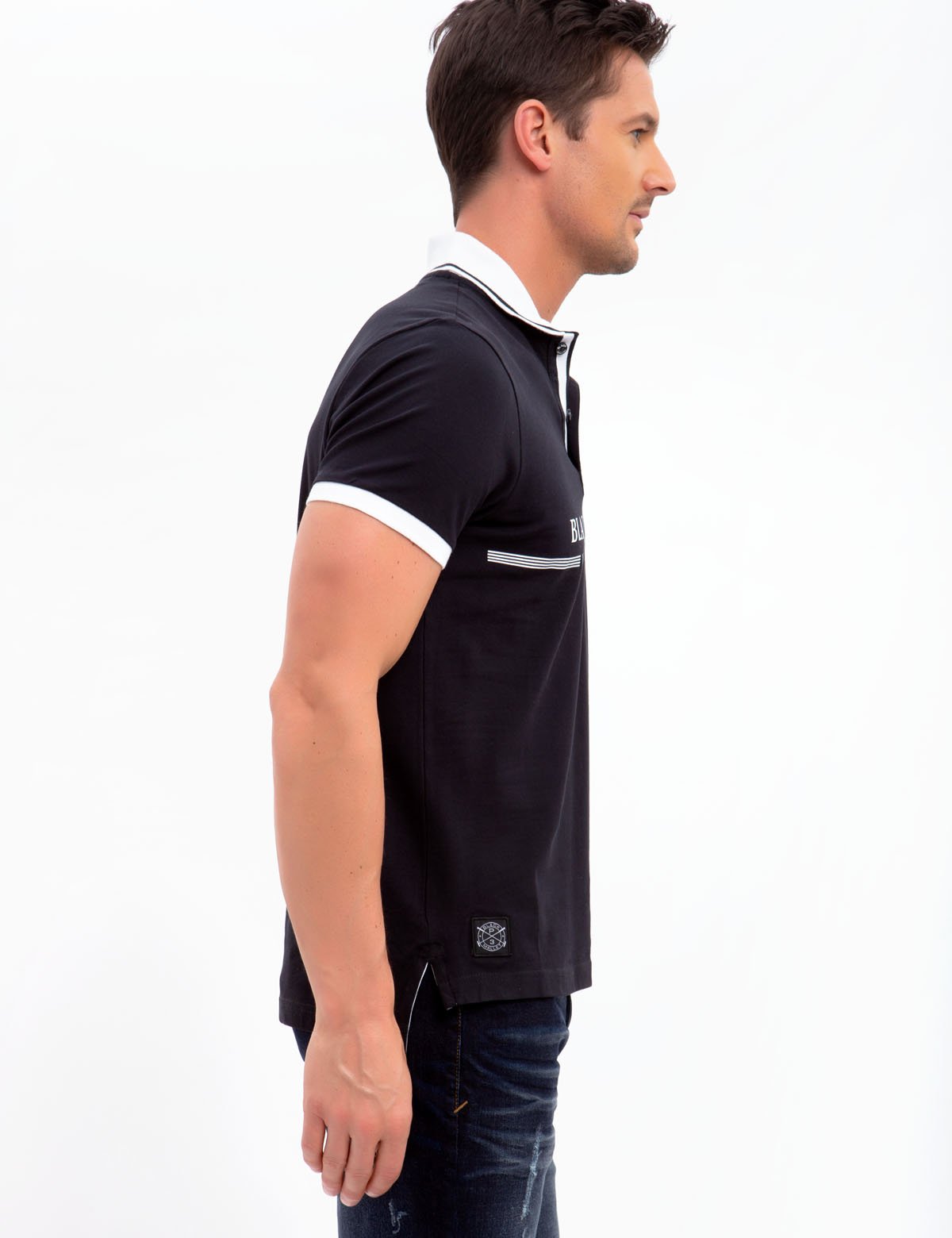 U.S. Polo Assn. Black Mallet Short Sleeve Polo Shirt