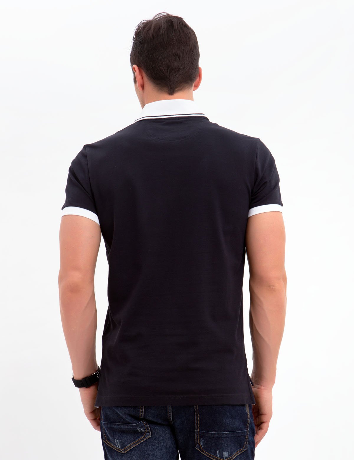 U.S. Polo Assn. Black Mallet Short Sleeve Polo Shirt
