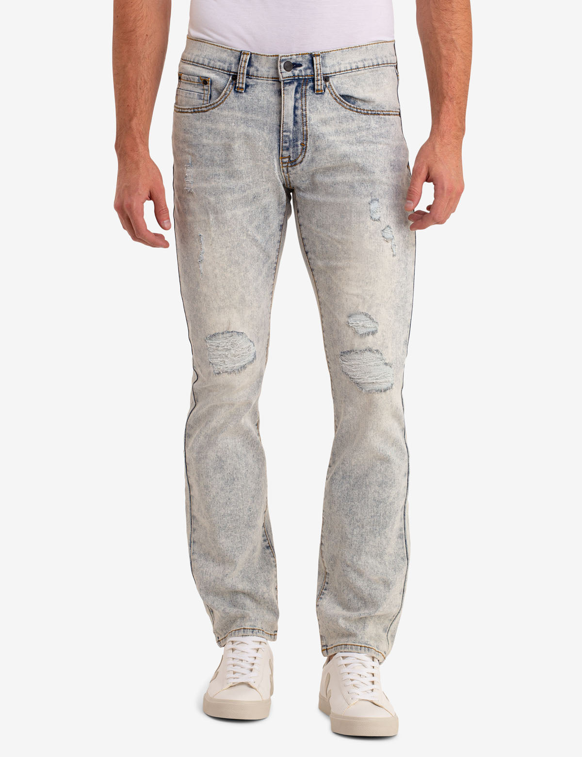Black Mallet Slim Fit Jeans for Men - 5 Pocket Styling