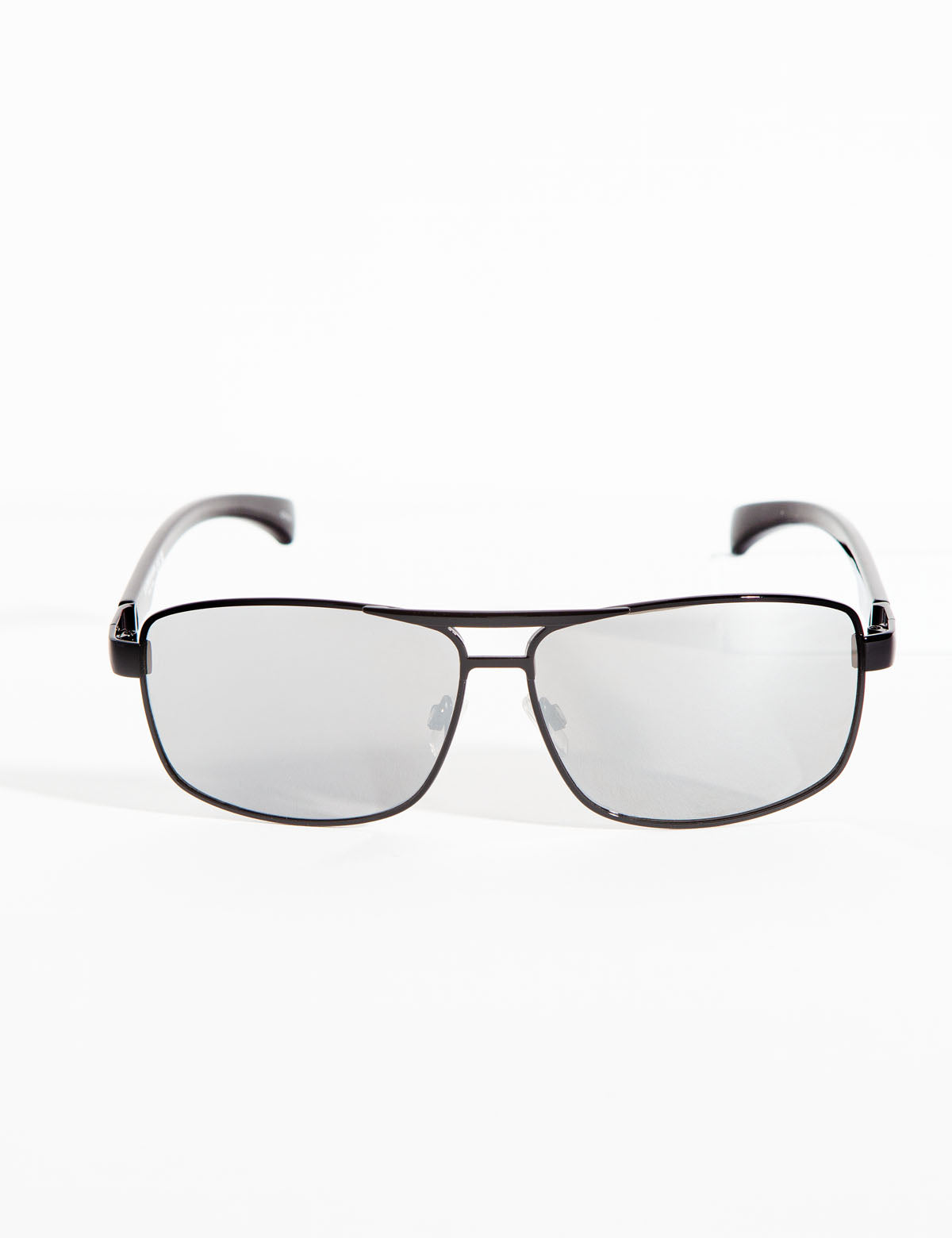 Men's Metal Frame Rectangular Sunglasses – UV Protection