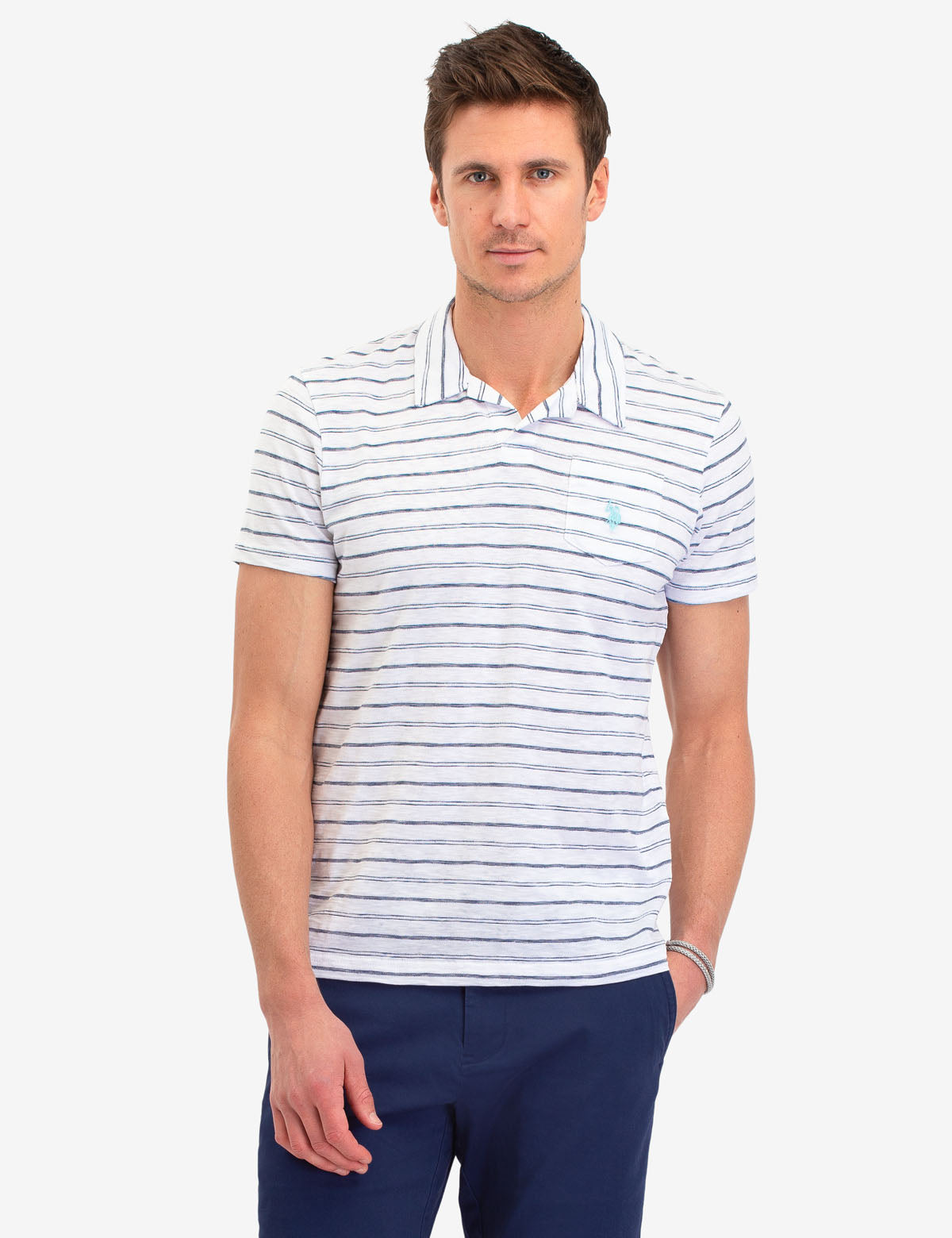 Black Mallet Logo Polo Shirt - Men's Classic Fit Short Sleeve