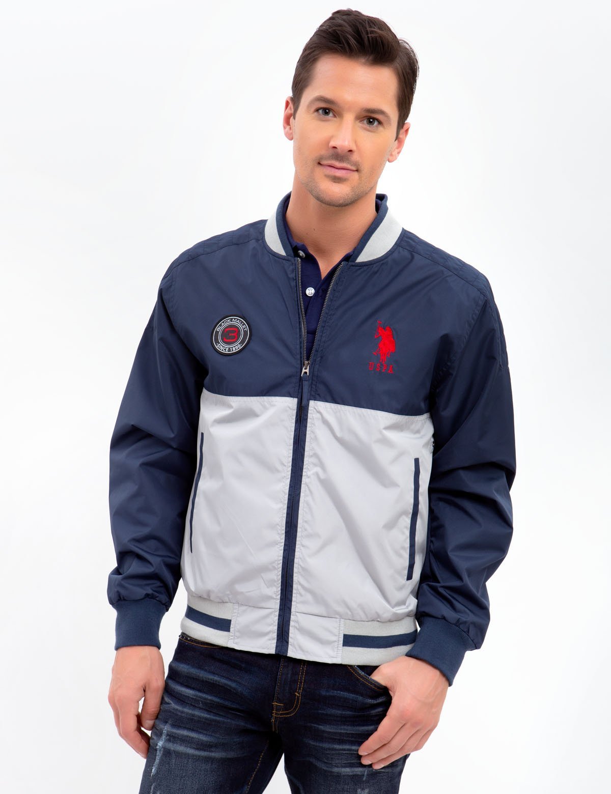 Black Mallet USPA Yacht Jacket - Waterproof Polyester Sailing Coat