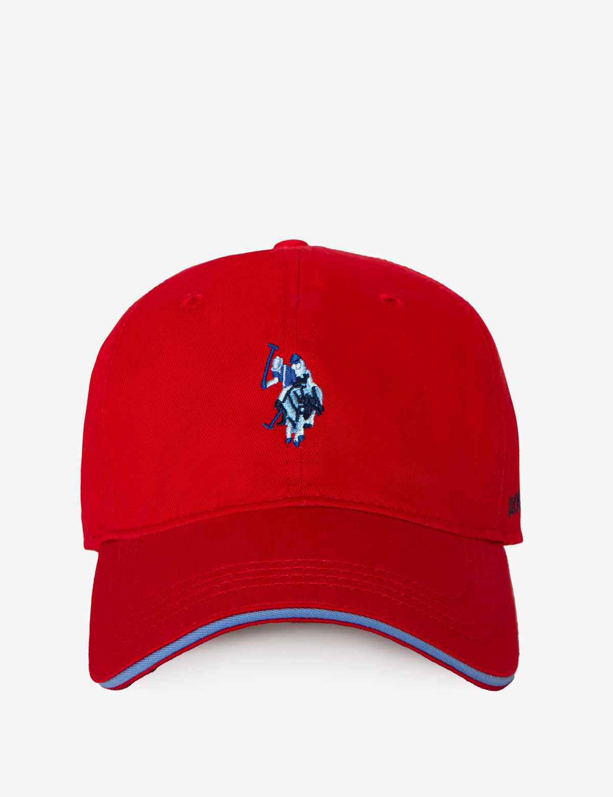 Women's Twill Hat with Center Logo - Multitonal Design